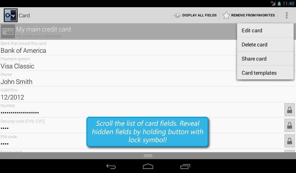 Secure Vault Lite - Preview 7