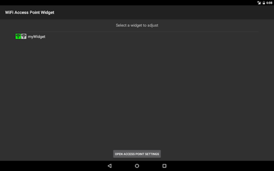 WiFi Access Point Widget - Preview 2