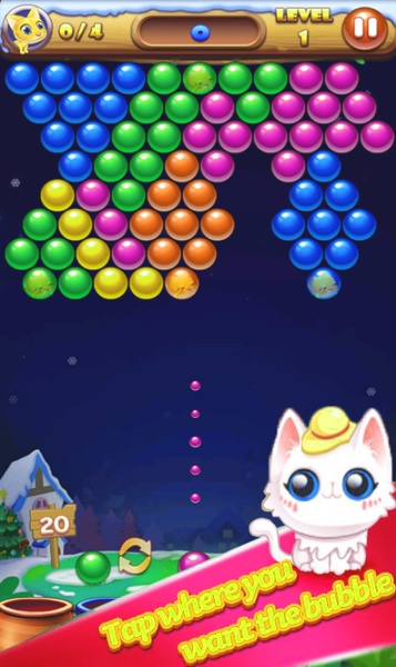Cat Bubble Shooter - Preview 1