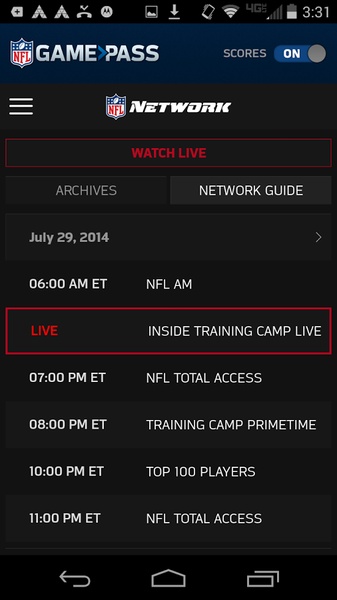 NFL Game Pass - Preview 1