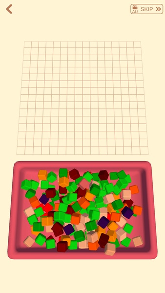 Cubes Art - Assemble object unique puzzle - Preview 4
