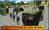 Real Drive Army Check Post Truck Transporter screenshot 12