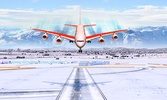 Snow Cargo Jet Landing 3D screenshot 3