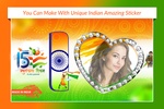Indian Flag Text Photo Frame screenshot 3