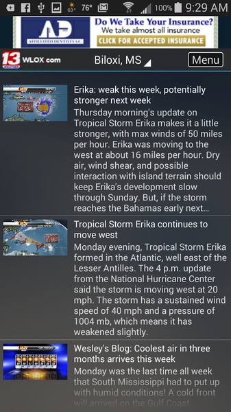 WLOXWeather - Preview 2