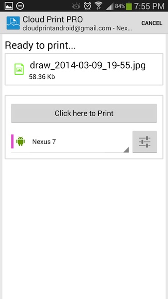 Cloud Print plus - Preview 4