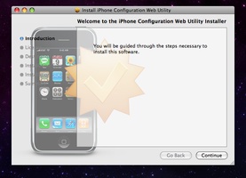 iPhone Configuration Web Utility screenshot 1