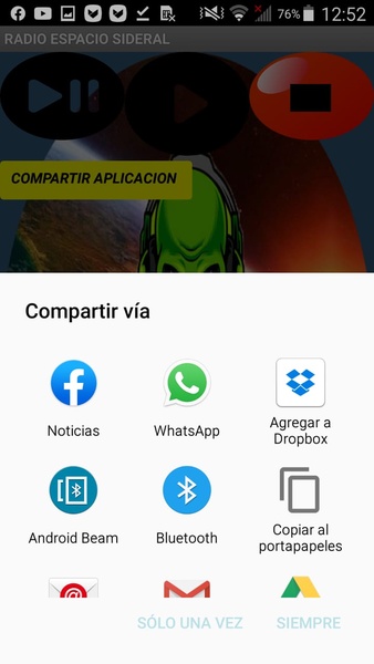 Radio Online Espacio Sideral - Preview 1