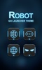 Robot GO桌面天氣2合1主題 screenshot 6