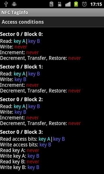 NFC TagInfo - Preview 1