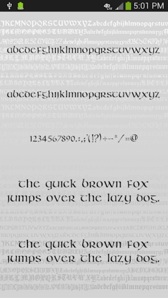 Gothic Free Font Theme - Preview 4