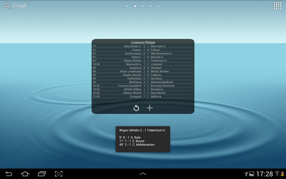 Livescore Widget - Preview 14