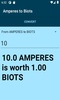 Amperes to Biots converter screenshot 4