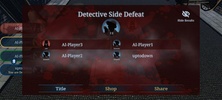 Jack & Detective:Werewolf Game screenshot 1