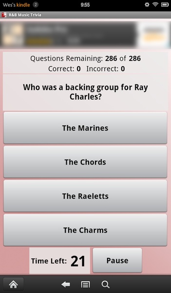 R&B Music Trivia - Preview 3