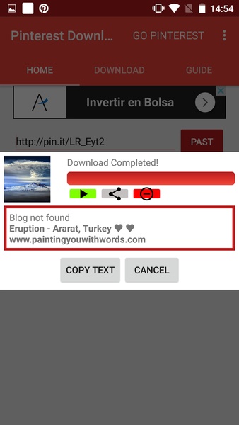 Pinterest Downloader for Android - Download