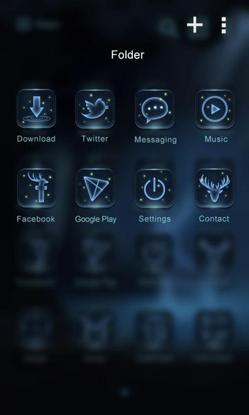 Deer GOLauncher EX Theme - Preview 2