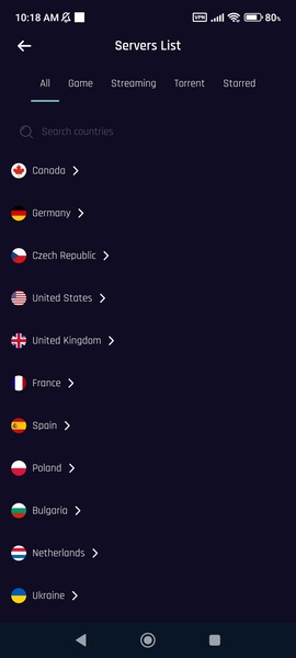 Swing VPN - Preview 4