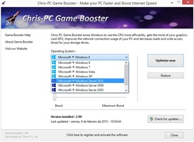 Chris Pc Game Booster 5 22 08 Para Windows Descargar