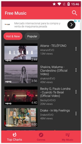 Free Music - Video Songs - Preview 1