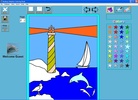 Desktop Dolphin Coloring Book screenshot 4
