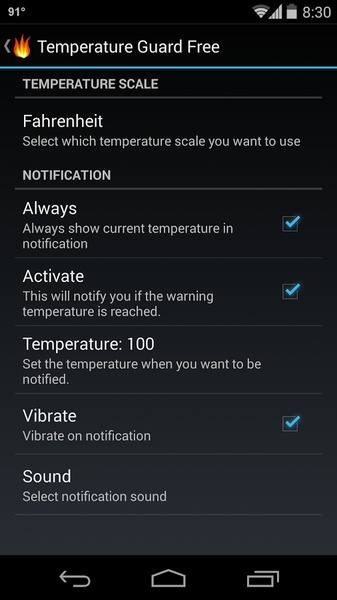 Temperature Guard Free - Preview 2