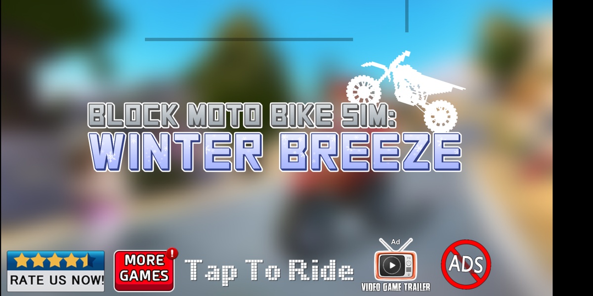 Blocky Moto Bike SIM: Winter Breeze - Preview 9