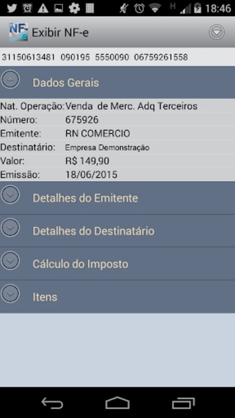 NFe Visualizador - Preview 4