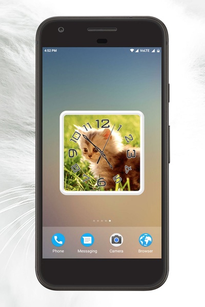Cat Clock Live Wallpaper - Preview 4