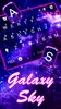 Galaxy Sky Live Keyboard Backg screenshot 4