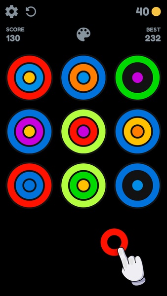 Rainbow Rings: Color Puzzle Game - Preview 3