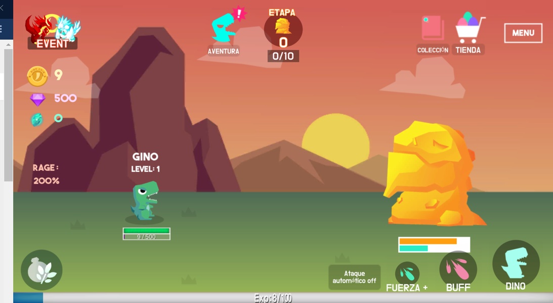 Dino Evolution - Clicker Game para Android - Download