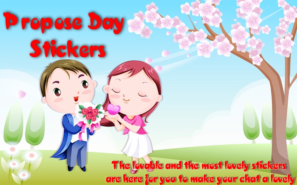 Love Stickers for Propose Day - Preview 1