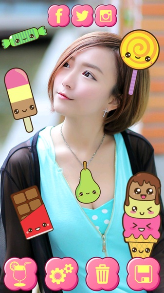 My Kawaii Photo Sticker Editor - Preview 3