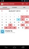 Calendário de aniversários screenshot 4