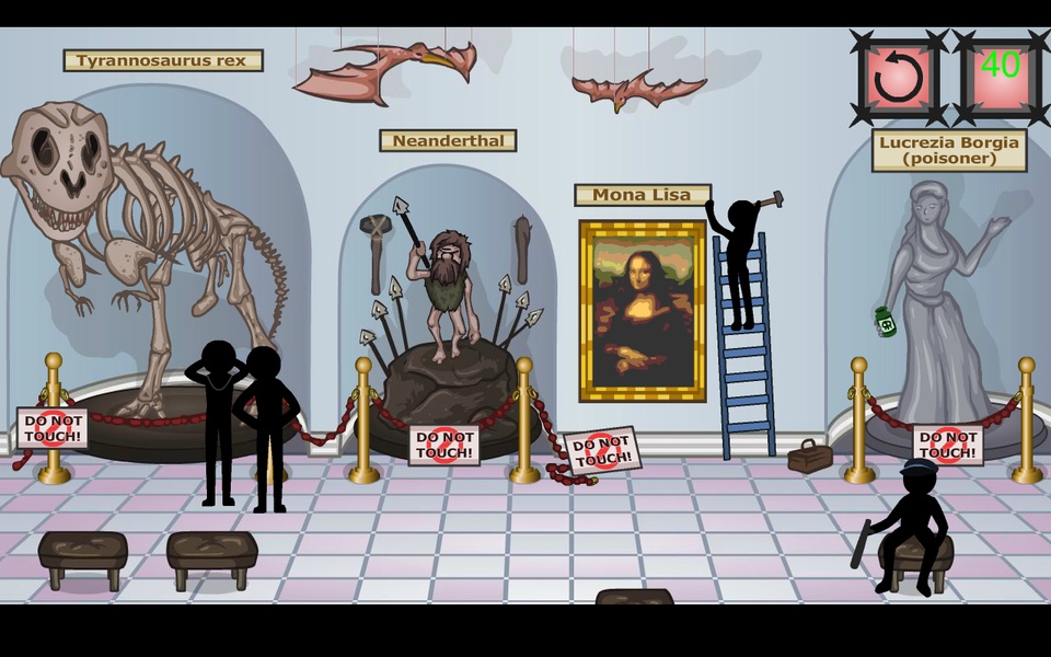 Stickman Night at the Museum - Preview 3