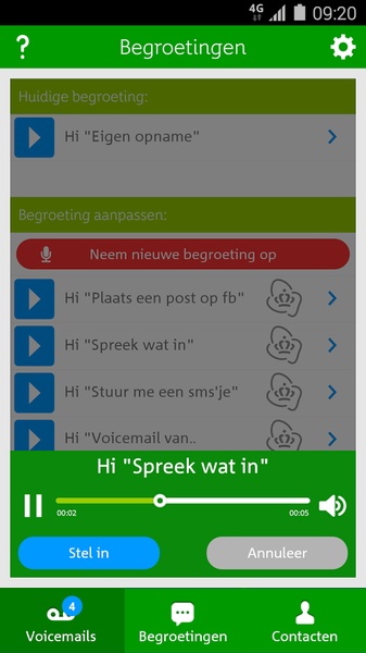 Voicemail - Preview 3