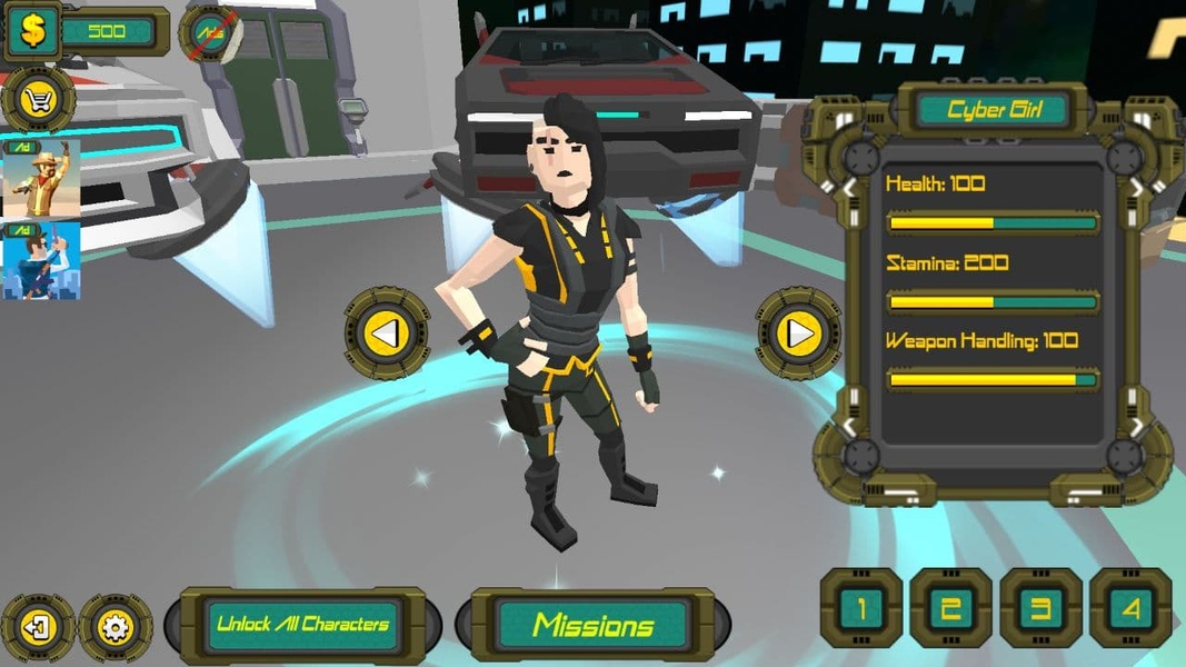 Polygon Cyber City 77: Future Crime Shooting - Preview 3