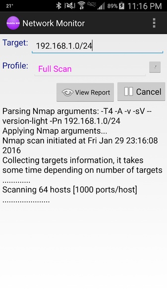 Mobile Nmap - Preview 5