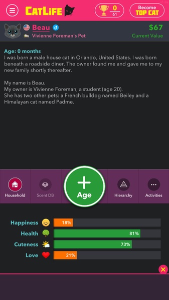 CatLife: BitLife Cats - Preview 1