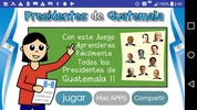 Juego Presidentes de Guatemala screenshot 4
