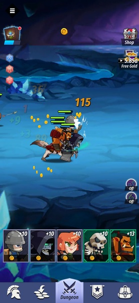 Dungeon Tactics : AFK Idle Heroes - Preview 2