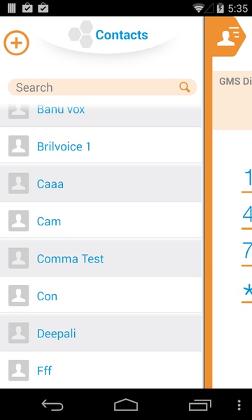 GMS Dialer - Preview 3