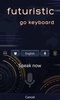 Futuristic GO Keyboard Theme screenshot 4
