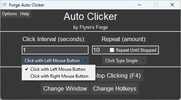 Forge Auto Clicker screenshot 3