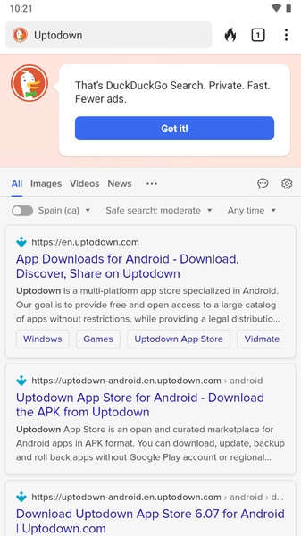 DuckDuckGo Privacy Browser - Preview 10