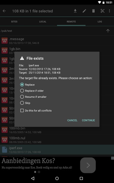 FTP Express - Preview 3