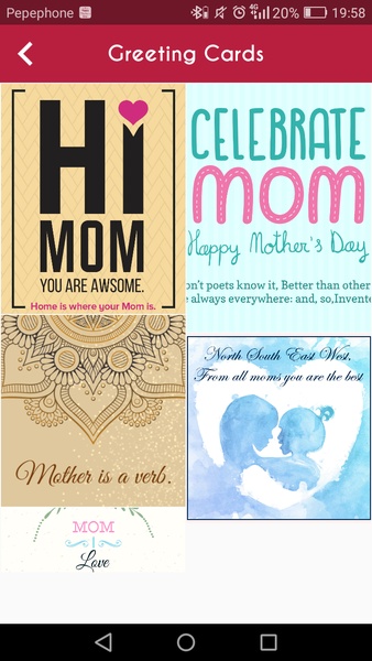 Happy Mothersday Greeting Cards - Preview 4