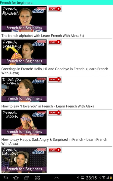 Learn French 6000 Videos - Preview 3