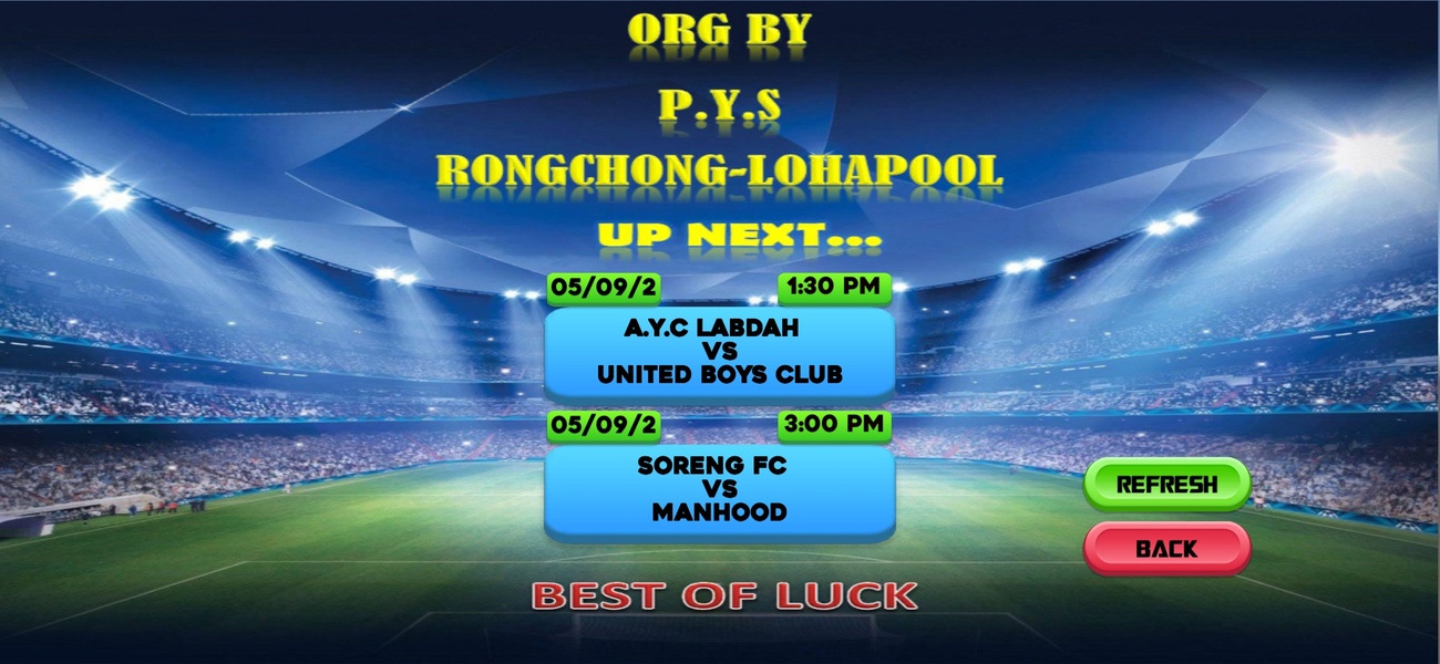PYS FIXTURE RONGCHONG - Preview 1